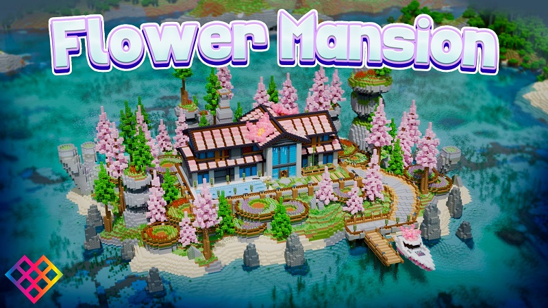 Flower Mansion on the Minecraft Marketplace by Rainbow Theory