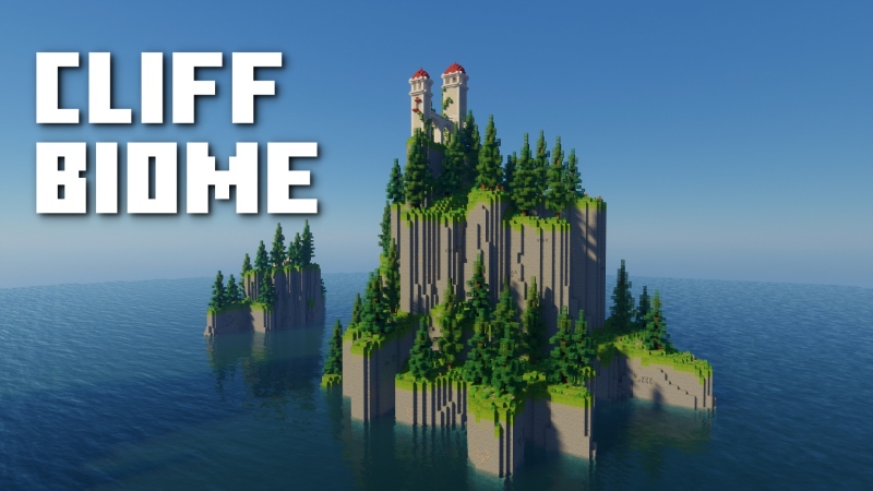 Cliff Biome Key Art