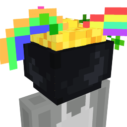Rainbow Gold Pot on the Minecraft Marketplace by Netherfly