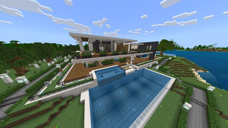Modern Beachside Villa Screenshot #1