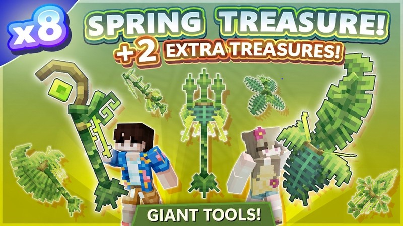 [OP SMP] 8x Spring Treasure [+2 FREE]