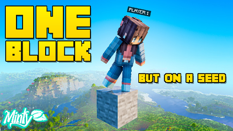 ONE BLOCK BUT ON A SEED Key Art