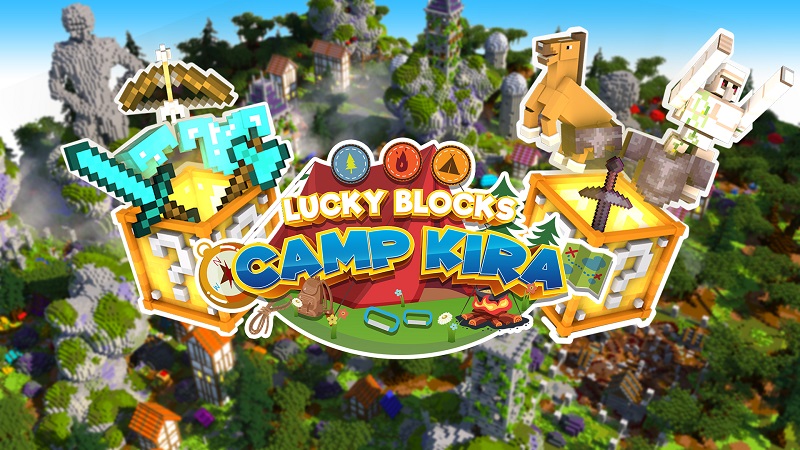 Lucky Blocks Camp Kira Key Art