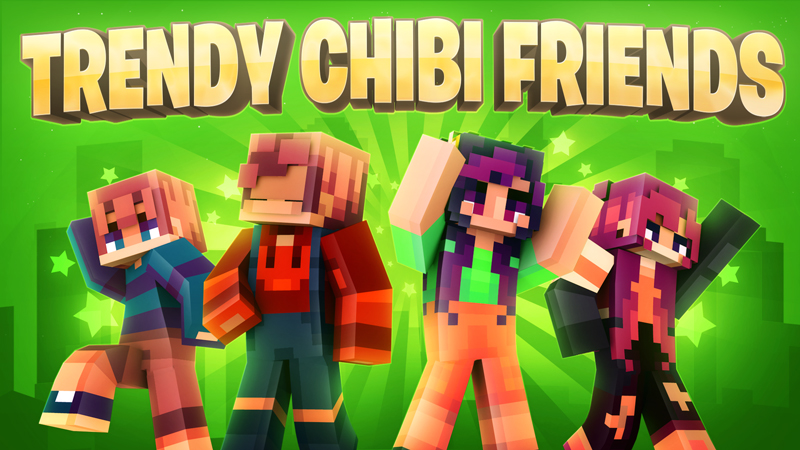 Trendy Chibi Friends Key Art