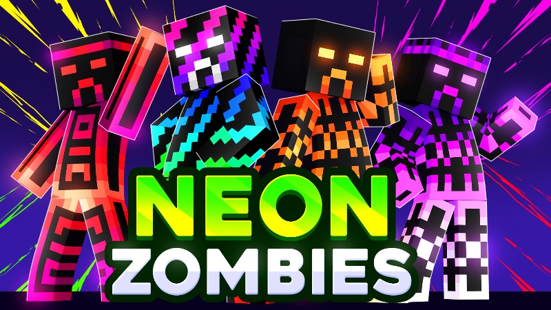 Neon Zombies Key Art