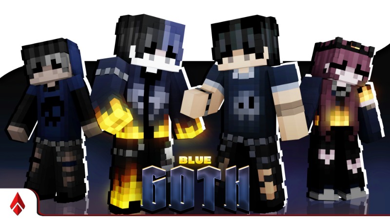 Blue Goth on the Minecraft Marketplace by Netherfly