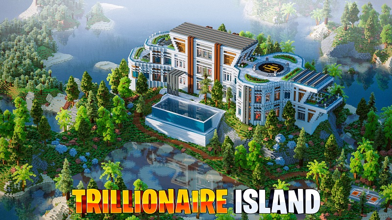 Trillionaire Island Key Art