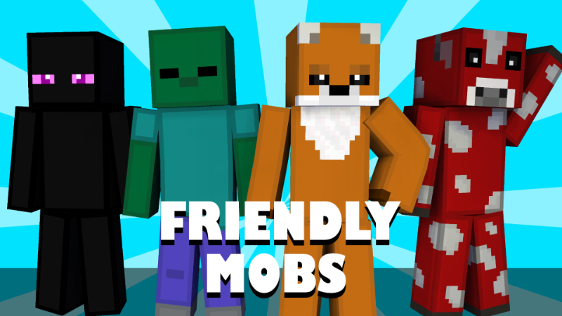 Friendly Mobs Key Art