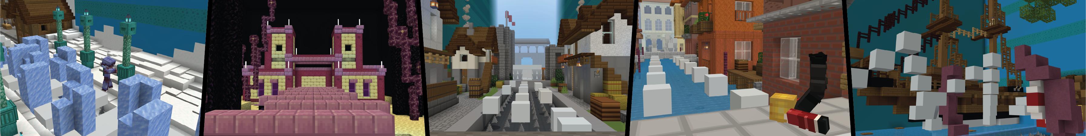 Moving Blocks Parkour Panorama