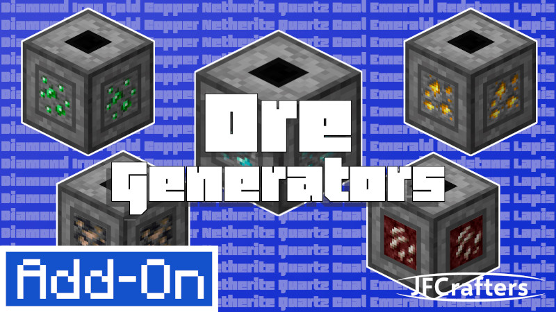 Ore Generators Add-On Key Art