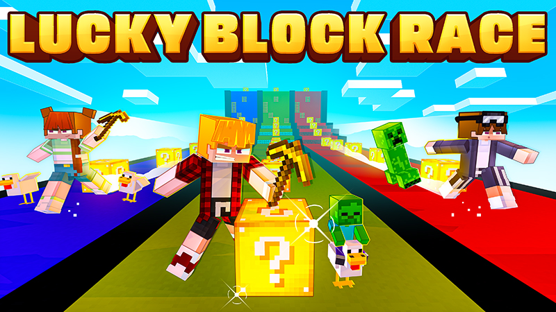 Lucky Block Race Key Art