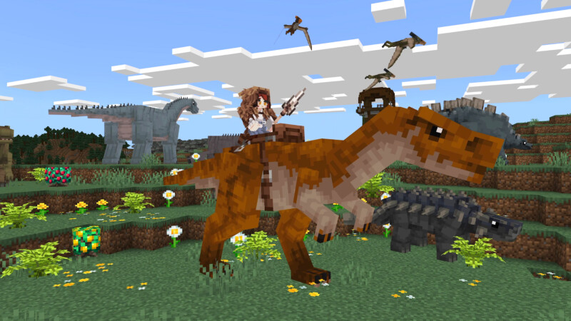 Dinosaur Hunter Add-On (1.0) Dinosaur Hunter Add-On (1.0) by CrackedCubes