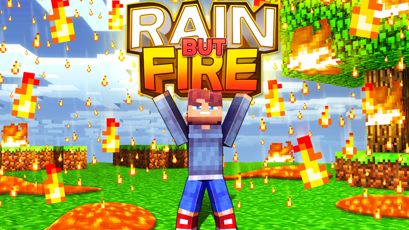 Rain But Fire! Key Art