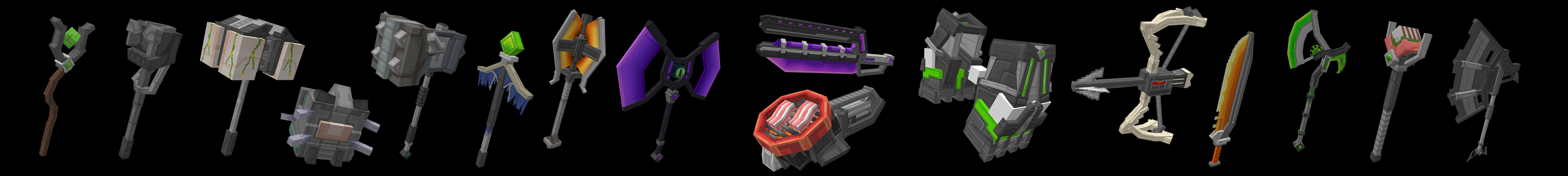 Mob Weapons Panorama