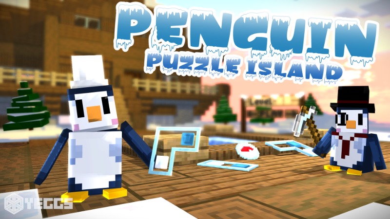 Penguin Puzzle Island Key Art