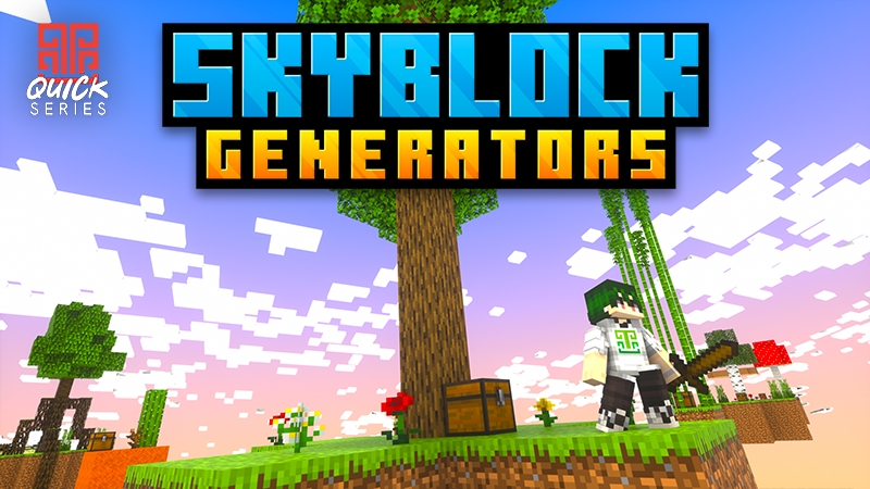 Skyblock Generators Key Art