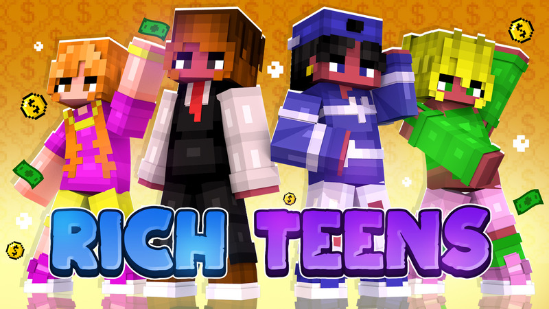 Rich Teens by CodeStudios (Minecraft Skin Pack) - Minecraft Marketplace ...