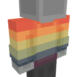 Retro Rainbow Sweater on the Minecraft Marketplace by Geeky Pixels
