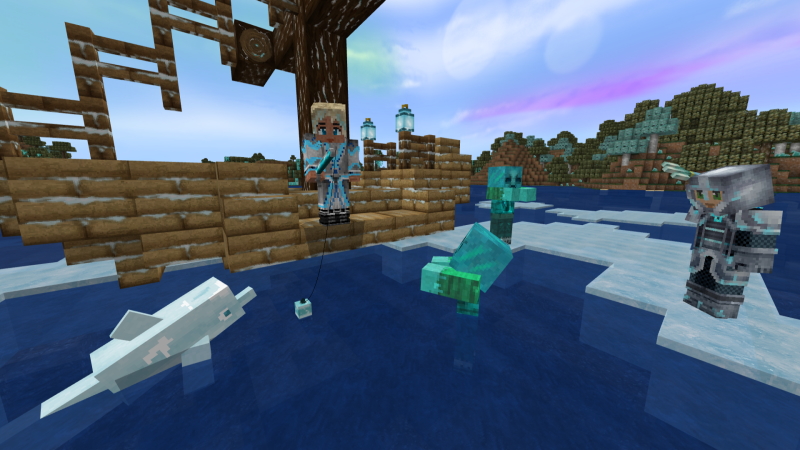 Winter Craft - Frozen Textures Screenshot #4