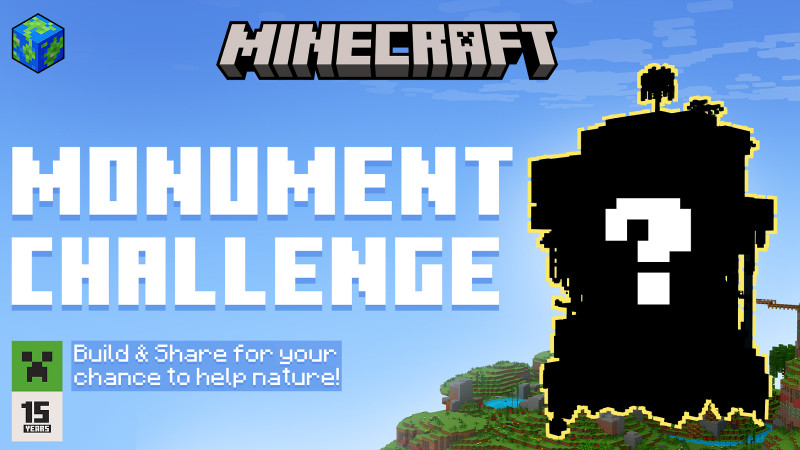 Minecraft Monument Challenge Key Art