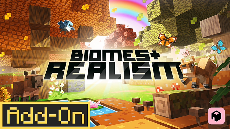 Biomes + Realism Add-On on the Minecraft Marketplace by Block Factory