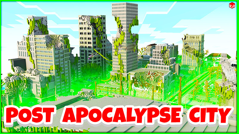 Post Apocalypse City Bunker Key Art