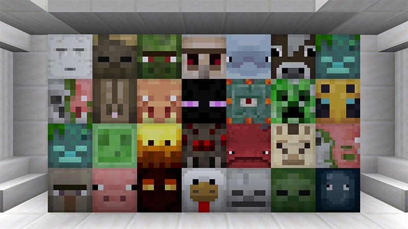 Mob Blocks One Block Challenge screenshot 5