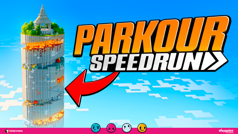 Parkour Speedrun Key Art