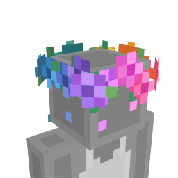 Rainbow Flower Crown
