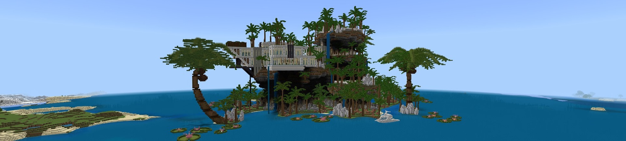 Tropical Mansion Panorama