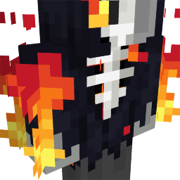 Flame Skeleton Cloak Key Art