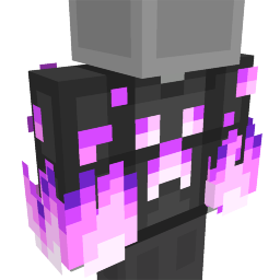 Purple Fire Hoodie Key Art