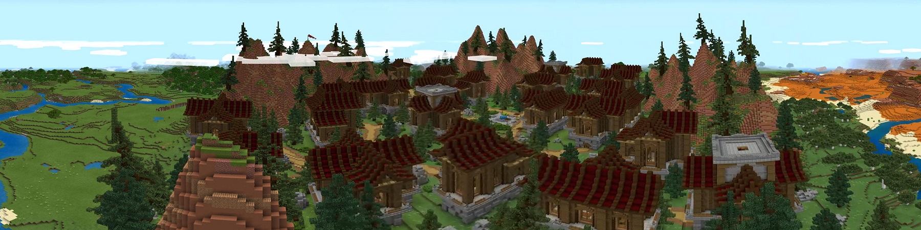 Mountain Village Panorama