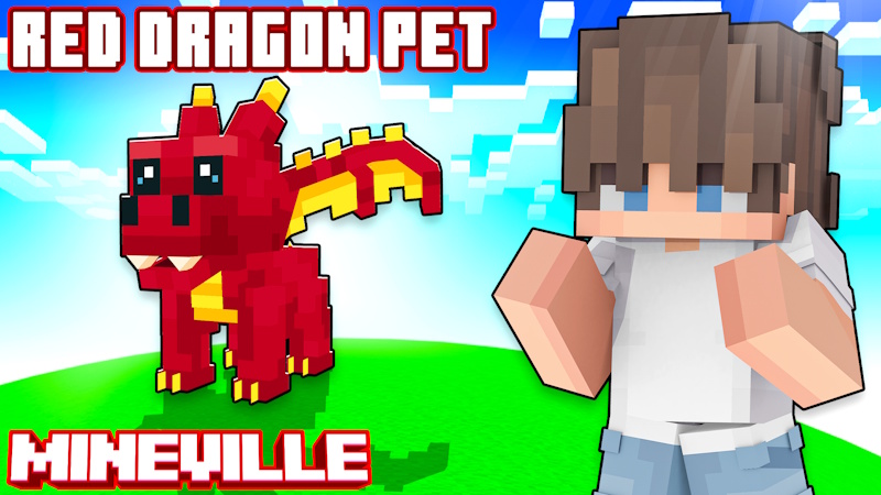 [Farm] Red Dragon Pet Key Art