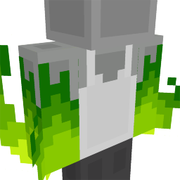 Green Fire Hands on the Minecraft Marketplace by Rainbow Theory