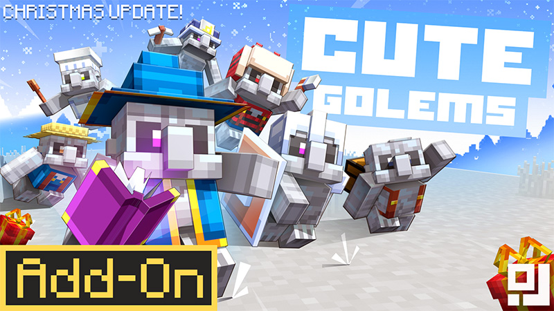 Cute Golems on the Minecraft Marketplace by inPixel