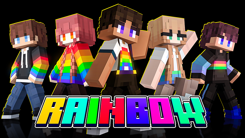 Rainbow by Radium Studio (Minecraft Skin Pack) - Minecraft Bedrock ...