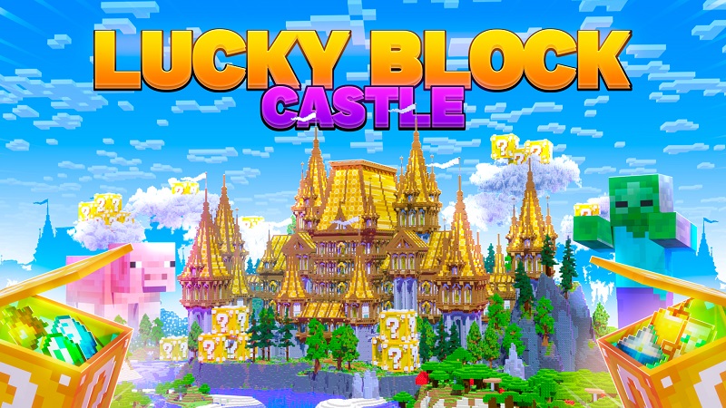 Lucky Block Castle Key Art