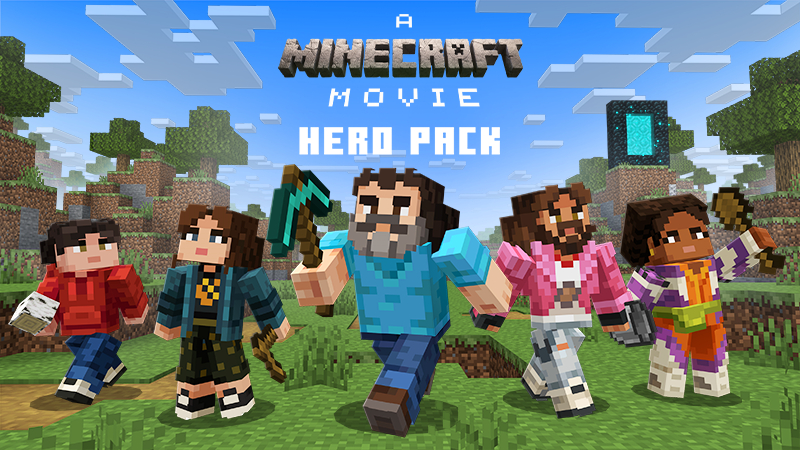 A Minecraft Movie Hero Pack