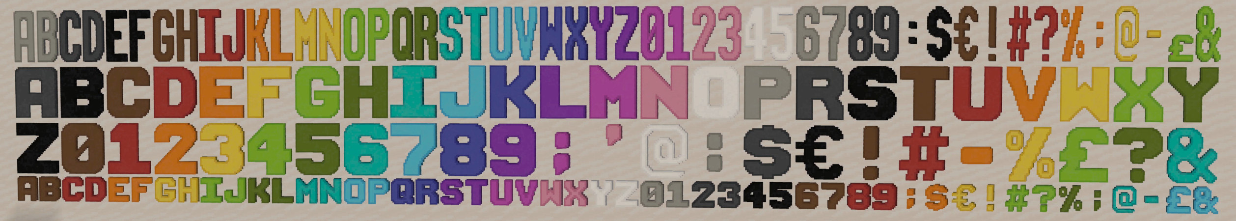 Just Letters Add-on Panorama
