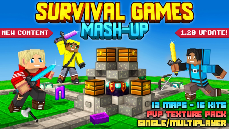 Survival Games Mash Up Key Art