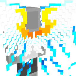 Glowing Light Angel Knight Wings