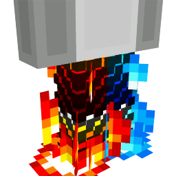 Red Blue Fire Legs on the Minecraft Marketplace by Ambient Creations