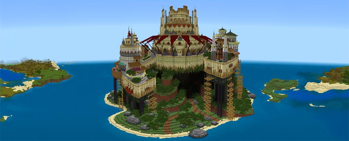 Fortress up high Panorama