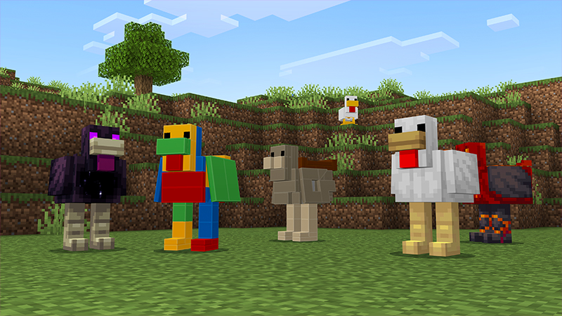 LEGO MINECRAFT CHICKEN MOUNTS by Minecraft