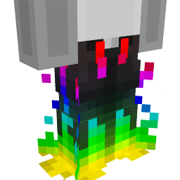 Rainbow Ground Glow Fire Jogger on the Minecraft Marketplace by HorizonBlocks