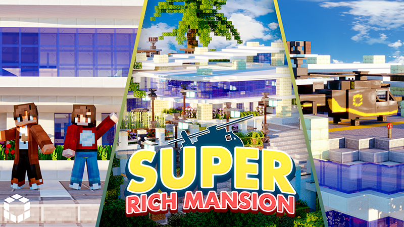 Super Rich Mansion Key Art