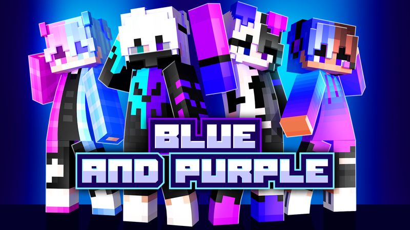 Blue and Purple on the Minecraft Marketplace by Meraki