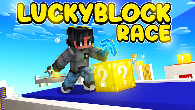 Luckyblock Race Key Art