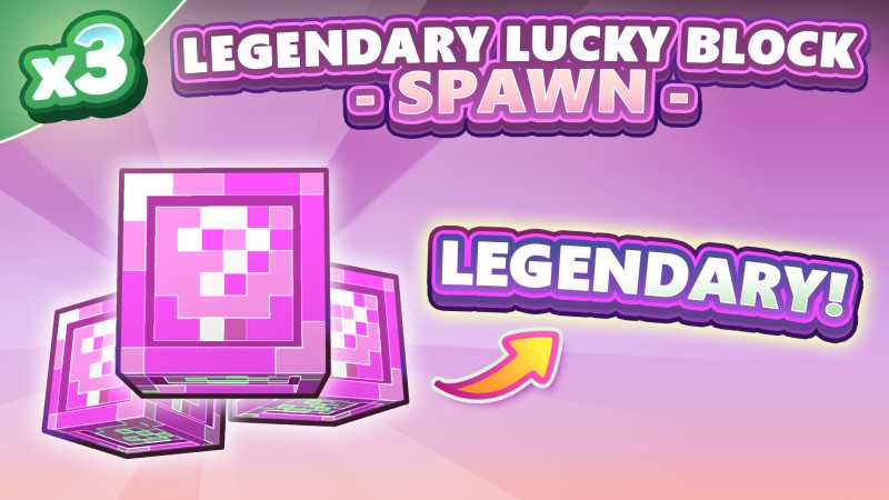 [STEAL A MOB] 3x Legendary Lucky Block Spawn
